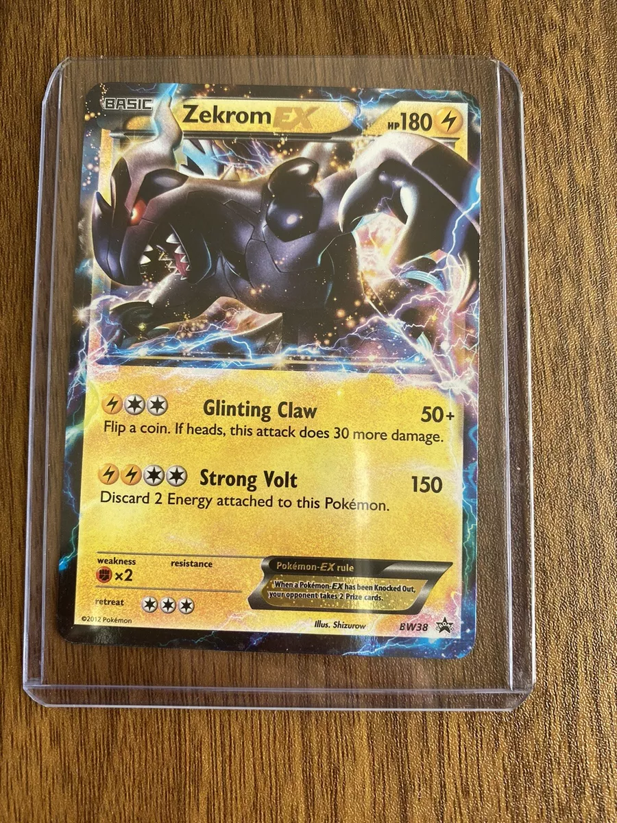 Zekrom EX BW38 Full art Pokémon Card