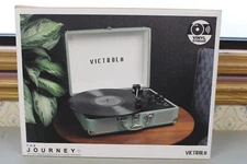 NEW! Victrola Journey+ Bluetooth Suitcase Record Player VSC-400SB SAG FREE SHIP!