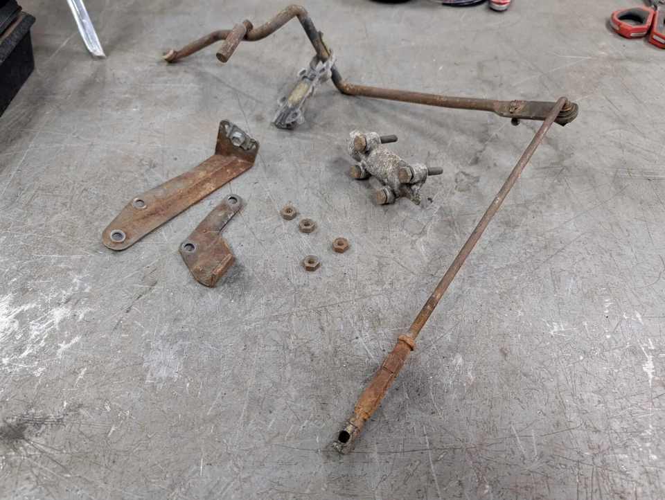 1969 1970 Buick Throttle Linkage Gas Pedal to Carburetor Rod Electra Wildcat Les - Image 2 of 4