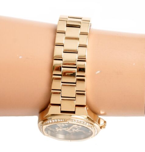 Montre Michael Kors montre pour femme montre-bracelet Lennox MK7404 IP or neuve - Photo 10 sur 11