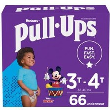 Pull-Ups Learning Designs Training Pants Boy 3T-4T Giga Pack CA of 66