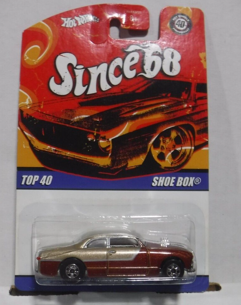 Shoe Box Brown Top 40 32/40 Hot Wheels Since 68 1:64 042523AST | eBay