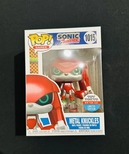 Funko Pop Games Sonic #1015 Metal Knuckles NYCC 2024 Official Shared Sticker