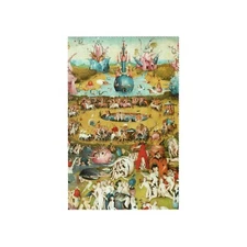 Bosch Garden of Earthly Delights, LSD Blotter Art, 13 x 20 cm