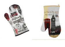 Classic London Oven Gauntlet/Mitten British Souvenir Gift London design