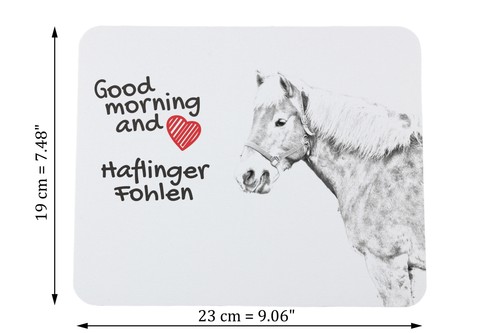 Haflinger veulen muismat met paard Art-Dog - Afbeelding 2 van 7