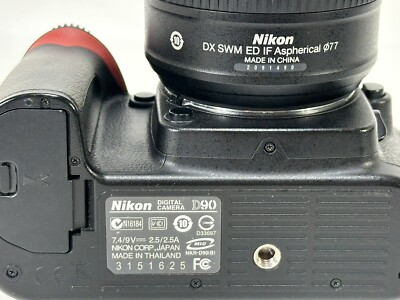 Nikon D90 12.3MP DSLR Camera w/ AF-S DX Nikkor 10-24mm f/3.5-4.5G