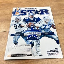 Dallas Cowboy STAR MAGAZINE / NOVEMBER 12, 2011 / RING OF HONOR
