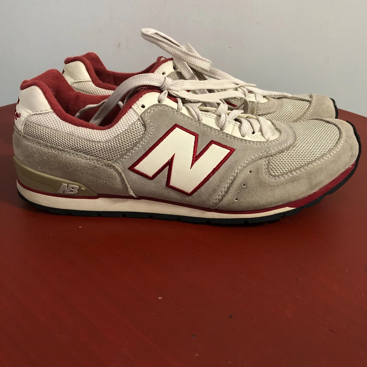 New balance cheap beige rouge