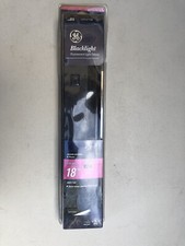 GE 18" Black Light Fixture Bulb Tank Light Reptile UV Party Light Open Box