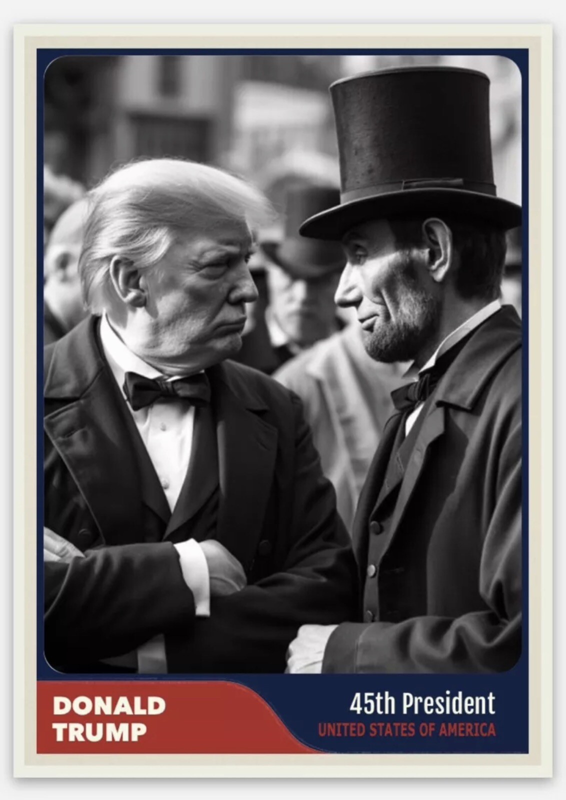 Donald Trump 2024 "Team Trump " Custom ACEO Card MAGA 50 - Foto 4