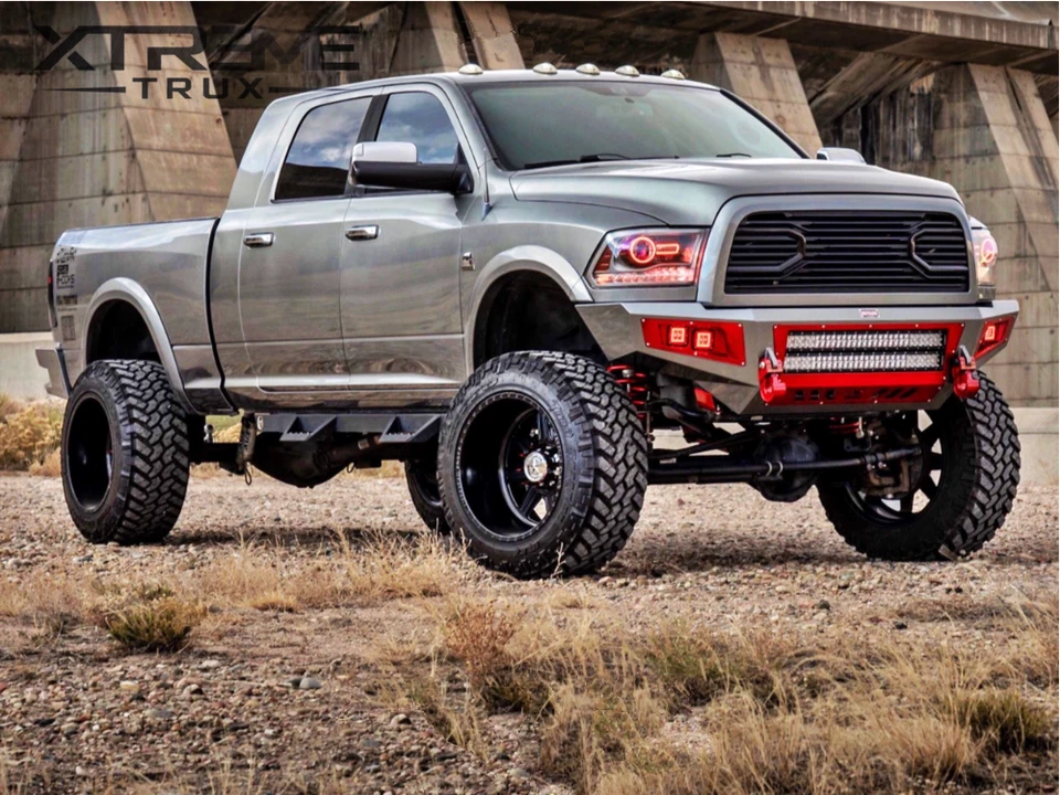 Juego de llamaradas de guardabarros pintables estilo OE para Dodge Ram 2500 3500 10-18 Foto 2 de 4