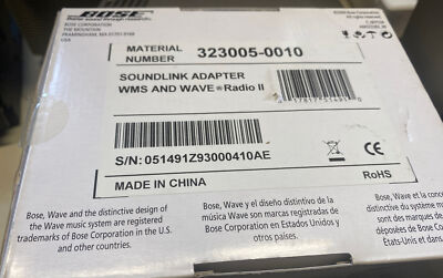 Bose Wave Soundlink Bluetooth Adapter for Bose Wave Music