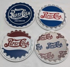 Pepsi:Cola Ceramic Coaster Set Of 4 Collectable (NIB)