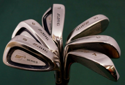 Set 6 x Bang SF+ 304 Serie Eisen 5-PW Regular Stahlschaft Kenneth Smith Griff