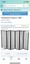 6 panel room divider screen black & white color