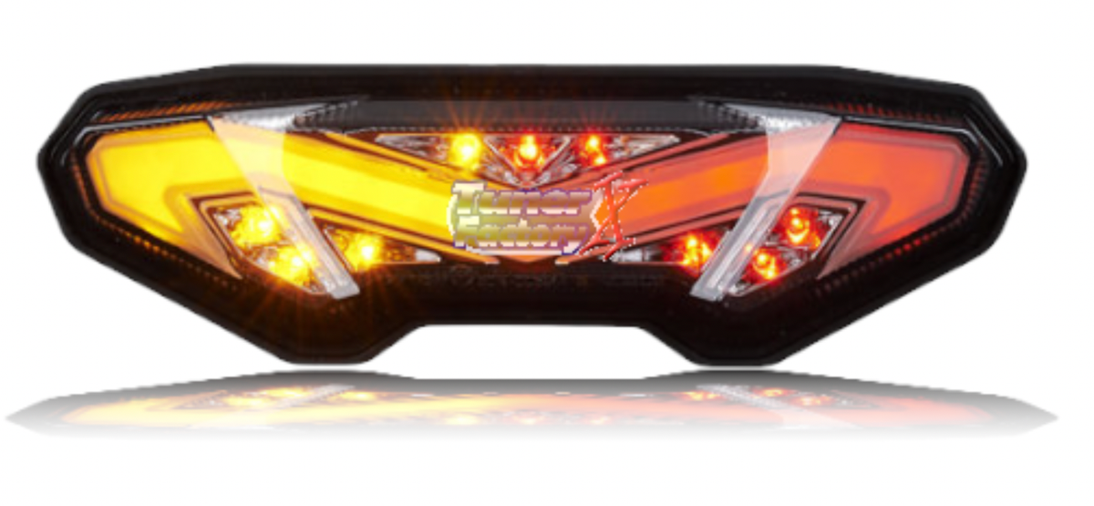 コスト TailLight Brake INDICATORS Integrated Led SMOKE FIT MT-07 TRACER