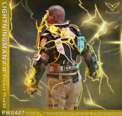 PWTOYS PW2427 1/12 Electric Lighting Man 2.0 Collectible Action