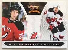 2010-11 OLIVIER MAGNAN PANINI LUXURY SUITE ROOKIES #204 DEVILS #792/899