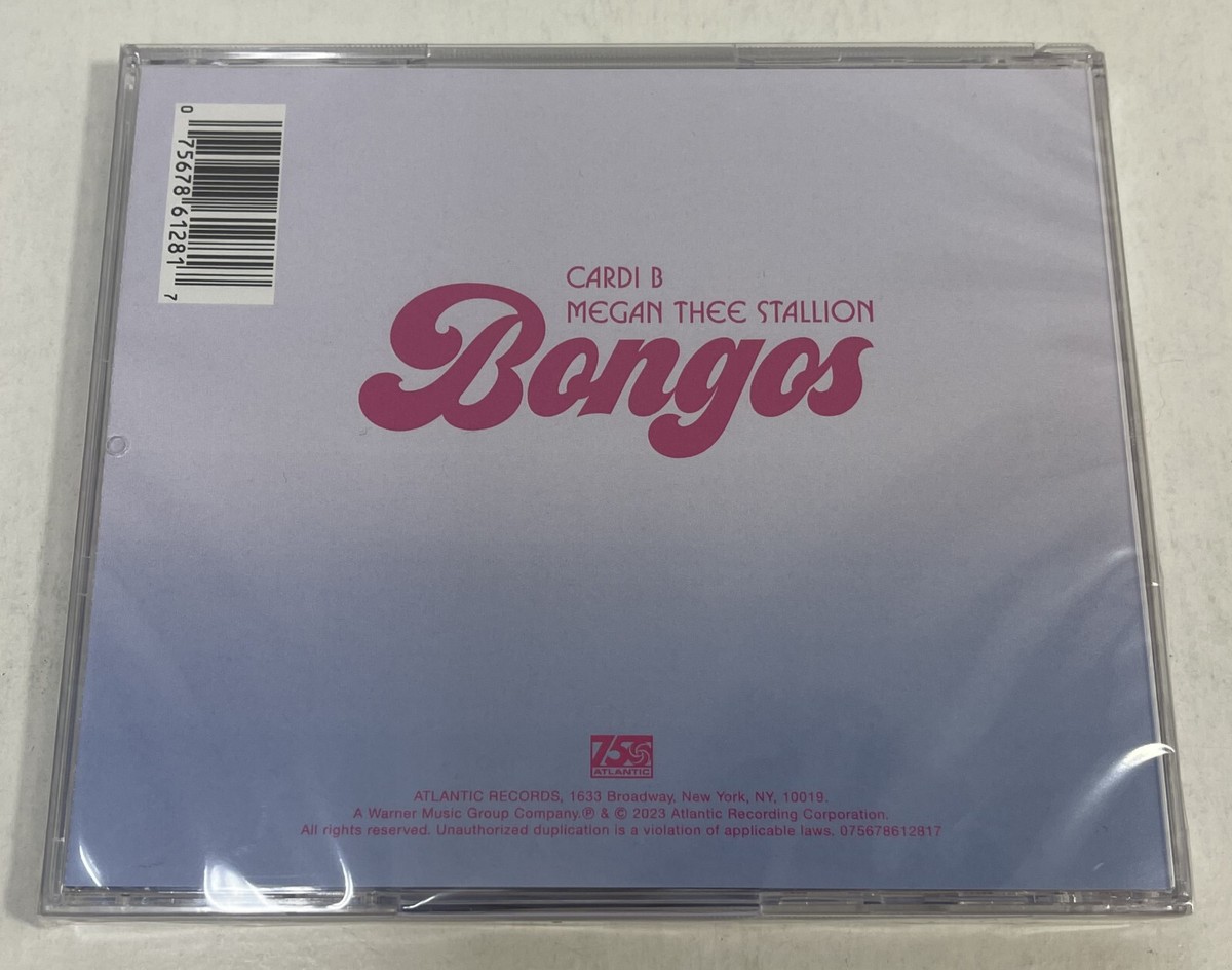 Cardi B Megan Thee Stallion - Bongos 2023 Single CD Explicit