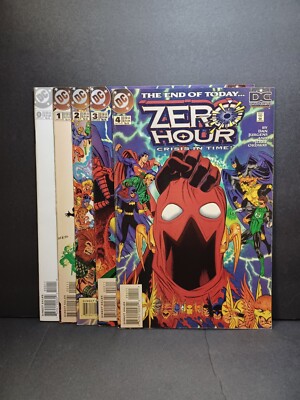 Zero Hour Crisis In Time #4-0 Complete Set