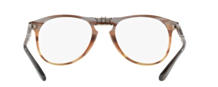 Persol 0PO9714VM 1137 Opal Brown Embedding Men's Eyeglasses - Image 4 of 4