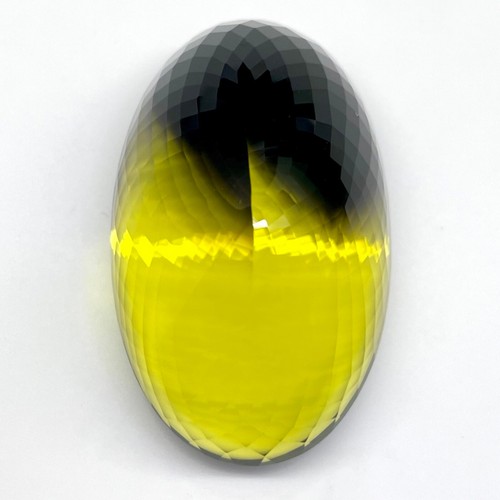 VVS 174 Cts Natural Bio Lemon Quartz AAA Pendant Size Huge Certified Gemstone - Picture 12 of 14