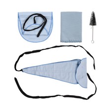 Saxophone Sax Cleaning Care Kit 3pcs Cleaning Cloth Mouthpiece Brush R3W8