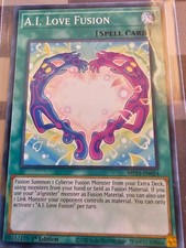 A004 YUGIOH SPELL CARDS A.I. LOVE FUSION MP21-EN024