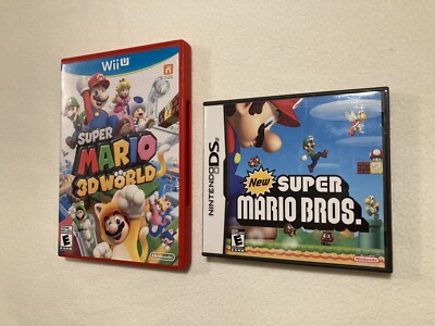 New Super Mario Bros and 3D World - NDS & Wii U