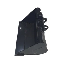 AGT 40in Toothless Bucket Attachment without Tooth For 1 ton 2ton Mini Excavator