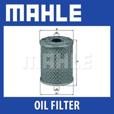 Image of Mahle Oil Filter OX79D - for Precision OE Matching Fit and High Quality