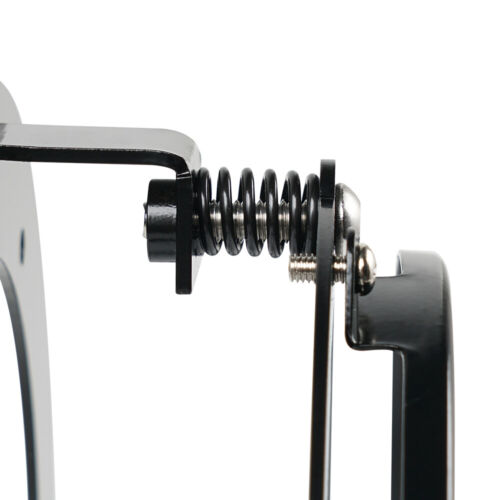 5.75" 5-3/4" Motorcycle LED Headlight Bracket Aluminum Round Mount Adapter Black - Picture 8 of 8