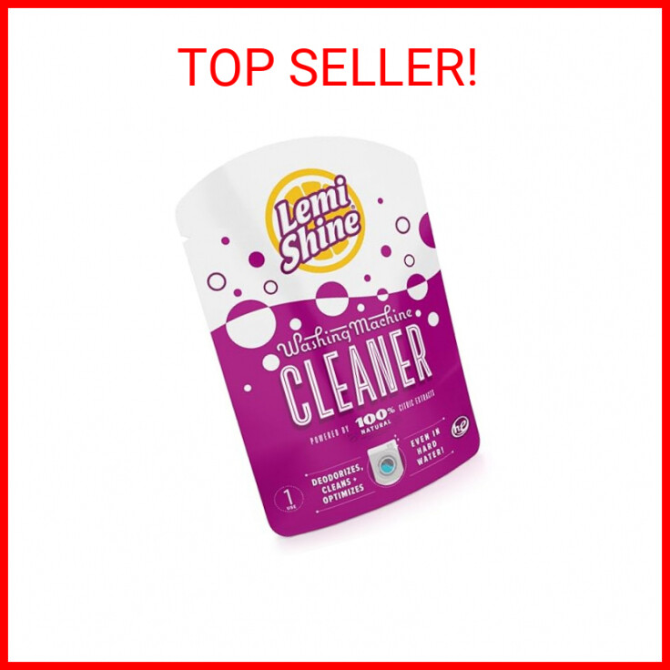 Lemi Shine Washing Machine Cleaner, Restore Performance, Biodegradable