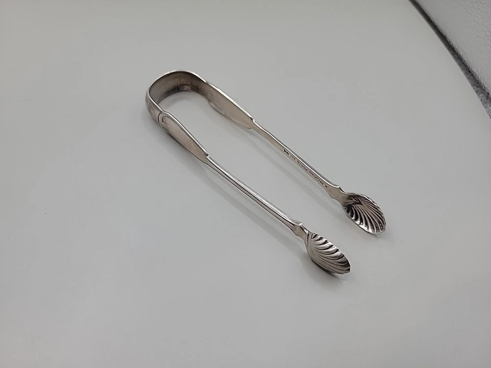 Antique 1871 Tiffany & Co. Sterling Silver Palm Sugar Tongs, 5" Edward C. Moore - Image 4 of 4