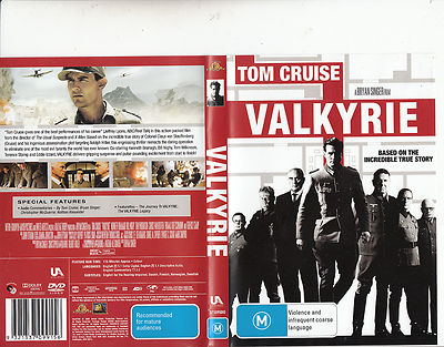 Valkyrie-2008-Tom Cruise-Movie-DVD | eBay