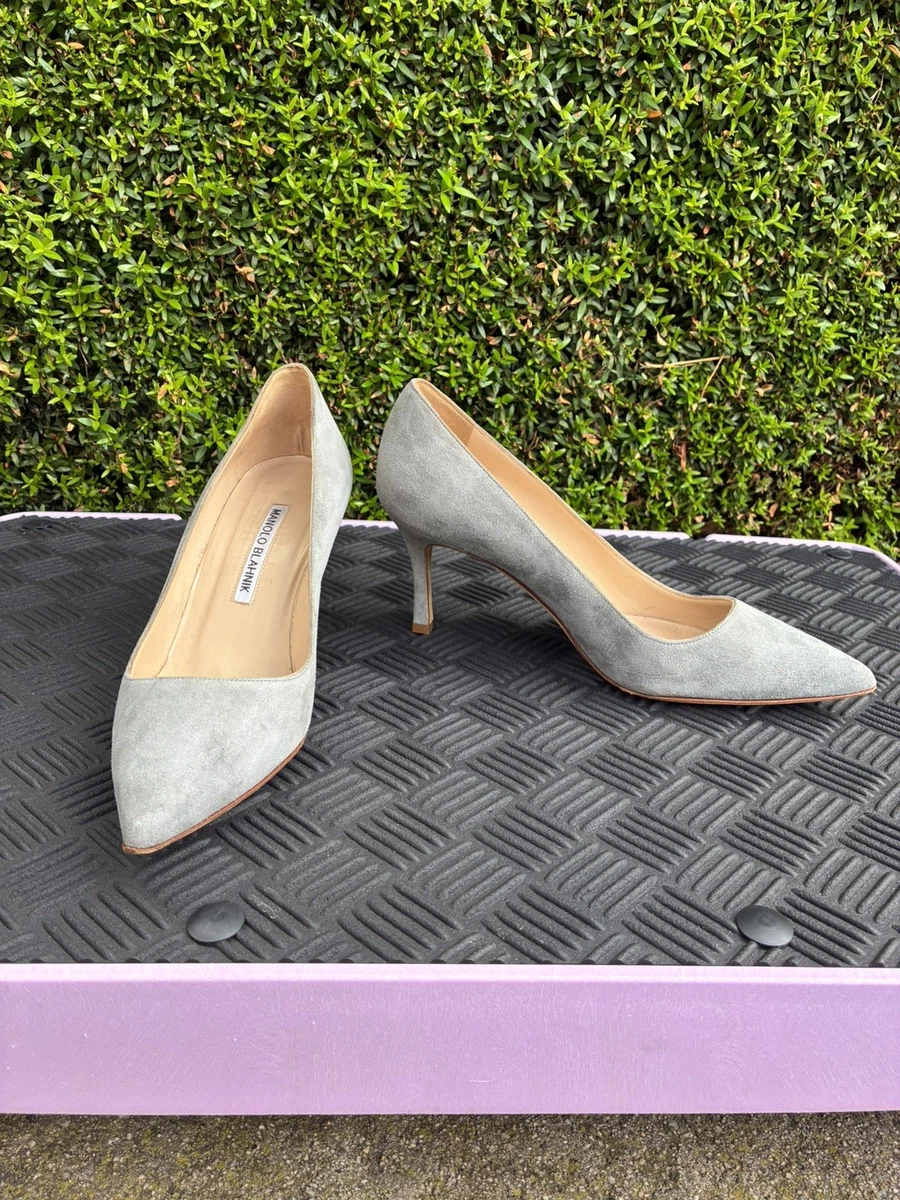 Manolo Blahnik BB Pump Suede Upper Heels for Women for sale | eBay