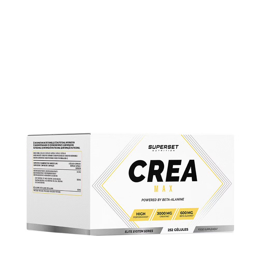 Créatines CREA MAX gélules pour le Crossfit et la musculation intense