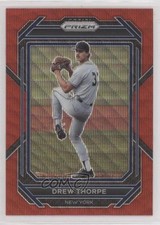 2023 Panini Prizm Ruby Wave Prizm Drew Thorpe #138 2qw