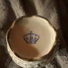 D.B.P. Vintage Porcelain Mini Tea Set Floral Pattern Gold Trim Boxed — photo 9
