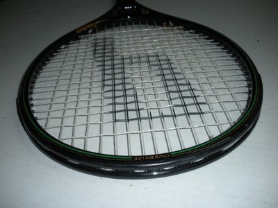 PRINCE STRAIGHT SHAFT GRAPHITE OVERSIZE 107 TENNIS RACQUET 4 3/8