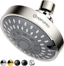 Original Modified HIGH FLOW SHOWER HEAD 14 GPM Soft High Pressure Acrylonitr