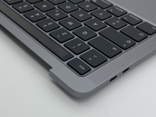 Original Topcase MacBook Pro 13" 2020 QWERTZ Tastatur TrackPad Akku A2289 #Apple - Afbeelding 3 van 11