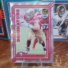 Panini 2023 Donruss Dominators Insert Nick Bosa #D-39 San Francisco 49ers NFL