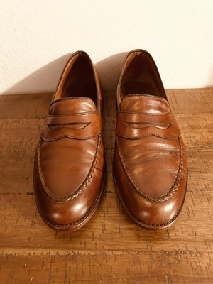 Allen Edmonds Randolph Brown Loafer Men's Dress Shoes 10.5 EEE 3E Wide 