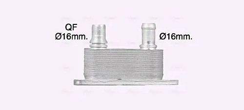 Radiatore olio motore raffreddato ad acqua CN3327 AVA QUALITY COOLING per FORD - Foto 3 di 9