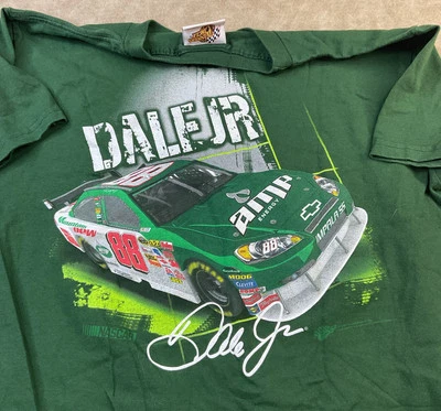Vintage Dale Earnhardt Jr Shirt Men Sz M Y2K 2008 Graphic Tee Amp Energy Race - Image 1 of 4
