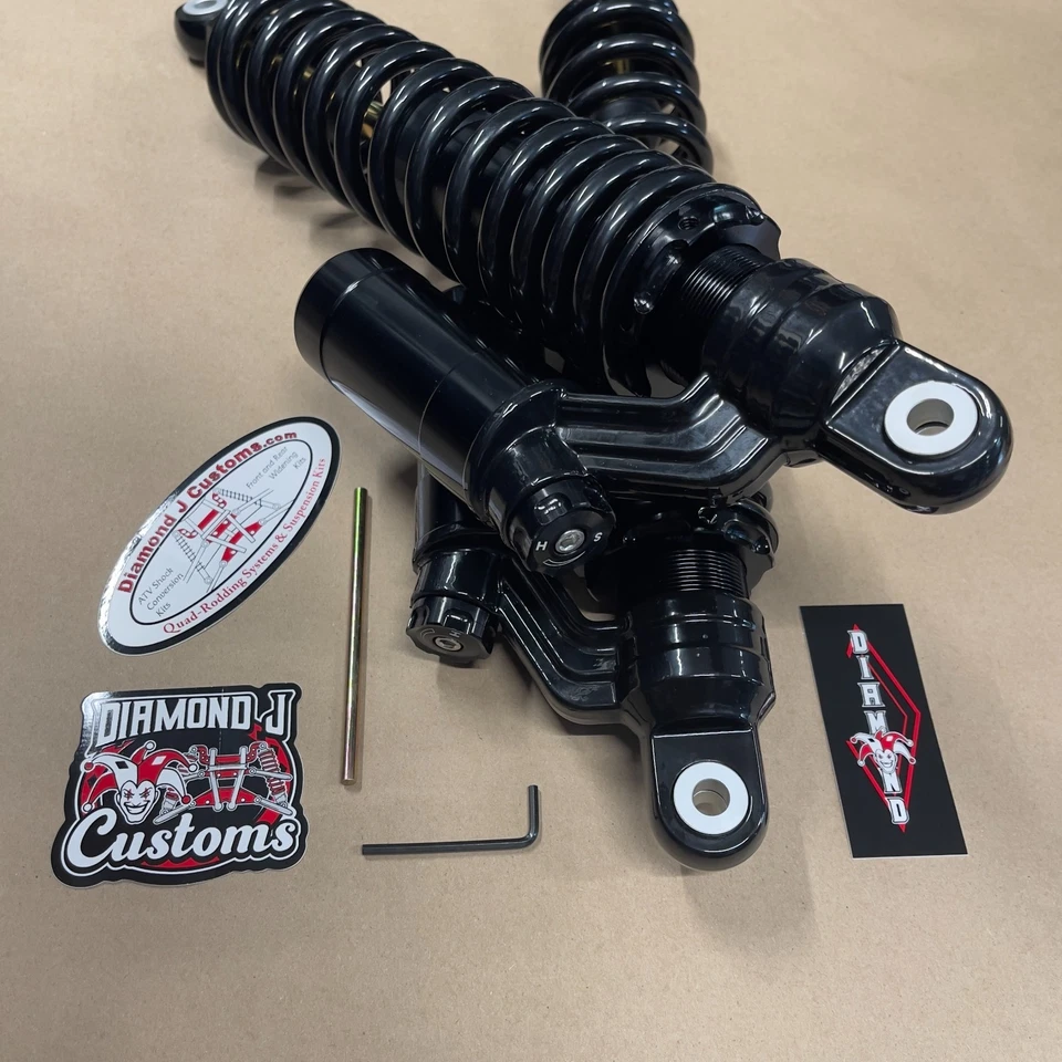 DIAMOND FRONT & REAR 400mm Adjustable Shocks - Yamaha Raptor 700 700R, 660 660R - Image 4 of 4