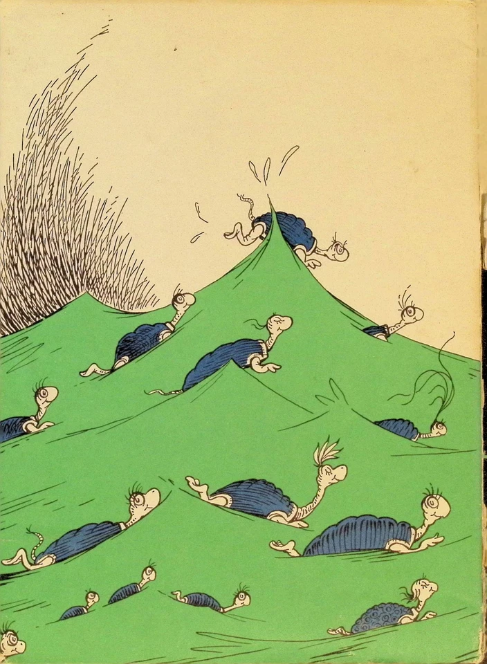 1958 Dr Seuss Yertle The Turtle And Other Stories Book Breaker Junk Journal - Изображение 2 из 4