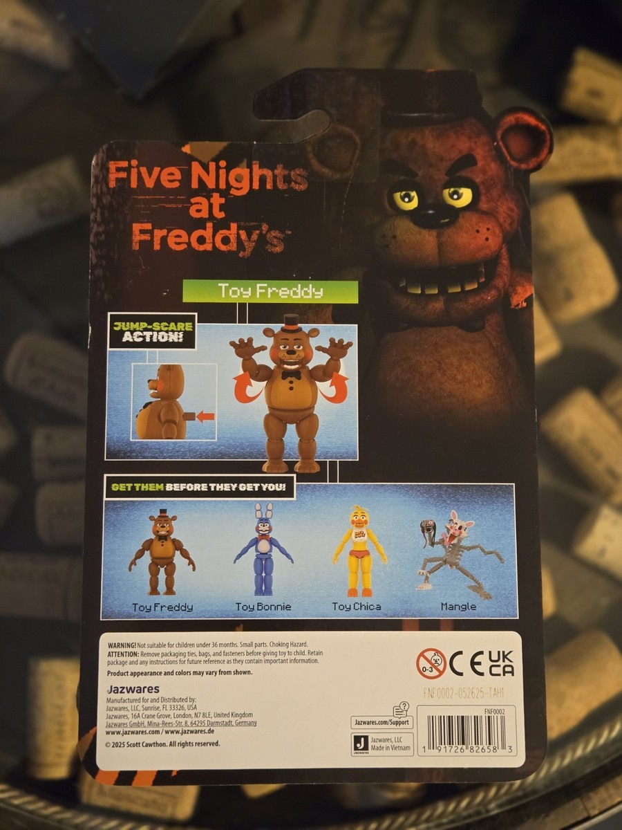 Jazwares Five Nights at Freddy's FNAF TOY FREDDY 5